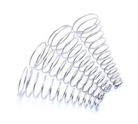Cilky 10pcs Stainless Steel Metal OEM Compressed Spring Coil Conical Tower Conical Spring Small Springs Compression (Size : 10pcs 0.6 * 4-8 * 10mm)