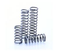 Cilky 5pcs Wire Dia 3mm Black Compressed Spring Spring Steel Y-type Spiral Pressure Spring Length 30-100mm Outer Dia 16mm - 27mm Small Springs Compression (Color : 16MM_3MM, Size : 25mm)