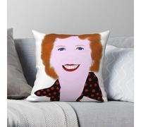 Cilla Black Singer Pillowcase Polyester Linen Velvet Pattern Zip Decor Pillow Case Home Cushion Case