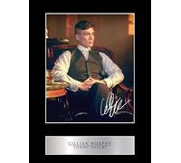 Cillian Murphy Peaky Blinders Pre Printed Signature Signed Mounted Photo Display #1 Printed Autograph Picture 10x8 Inch Mount