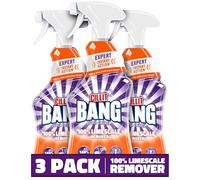 Cillit Bang 750ml Limescale Remover, 3 Pack, Fast Stain & Virus Eliminator, Disinfectant, Soap Scum & Rust Cleaner, Fresh Scent, Water & Dirt Repellent, Home Cleaning Formula.