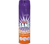 CILLIT BANG Active Foam Soap Scrub & Shine - Ultra Effective Foam Cleaner for Shower and Bathroom - Cleaning Without Wiping - 1 x 600 ml