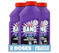Cillit Bang Hair Drain Unblocker Gel, Dissolves Hair-Based Blockages, For Showers and Baths | Pack of 3