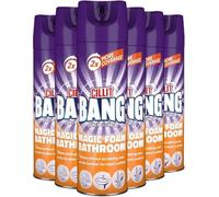 Cillit Bang Magic Foam Bathroom Cleaner, Powerful Active Formula, Brilliant Shine, Time-Saving, 600ml, Pack of 3, Ultimate Power Cleaning Solution.