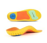 Cilnos Sports Insoles with Medium Arch Support for Running, Orthotics Shoe Inserts for Plantar Fasciitis and Flat Feet Pain Relief, Breathable & Lightweight - Men & Women (M)