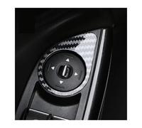 Ciloc Car Interior Mouldings For Focus 3 4 MK3 MK4 2012-2018 ABS Car Rearview Mirror Adjustment Knob Panel Decoration(Rhd Gray)