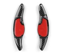 Ciloc Car Interior Mouldings for Hyundai for Kona SX2 2024 2pcs Car Steering Wheel Shift Paddle Extended(Carbon Red)