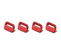 Ciloc Car Interior Mouldings For J&eep For Wrangler Jl For Gladiator Jt 2018-2024 Car Window Lift Switch Button Decoration Cover(Red)