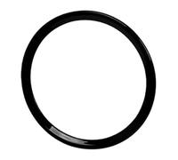 Ciloc Car Interior Mouldings For Jaguar Xfl For F-Pace Xe Xel X761 X760 Car Steering Wheel Ring Decorative Sticker Trim(Glossy Black)
