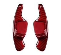 Ciloc Car Interior Mouldings For VW For G&olf 8 MK8 R GTI Car Steering Wheel Paddle Shift(Carbon Fiber Red)