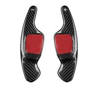 Ciloc Car Interior Mouldings For VW For G&olf 8 MK8 R GTI Car Steering Wheel Paddle Shift(Carbon Fiber Black)