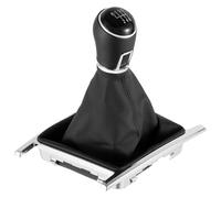 Ciloc Gear Shift Knob for VW for Amarok 2010-2022 5/6 Speed Car Gear Shift Knob PU Leather Gearshift Head Manual Transmission Accessicess Knobs(6 Speed)