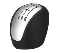 Ciloc Shifter Knobs Head for Laguna MK3 PU Leather Lever Shifter Hand Ball 2007 2008 2009 2010 2011 2012 2013 Car Accessories 6 Speed Manual Gear Shift Knob