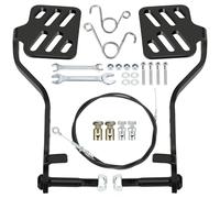 CILOYU Go Kart Brake and Throttle Pedal Kit with 71" Throttle Cable for Go Cart Kart Predator 212cc 196cc 6.5hp Azusa Fun Kart Radio Flyer Azusa Carter Road Rocket Vintage Drift Trike Black Parts