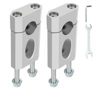 CILOYU Motorcycle Handlebar Risers 7/8 22mm Handlebar Mount Clamp Riser for Coleman Mini Bike BT200X CT200U-EX Apollo SSR CRF 110 125cc Motovox MBX10 Trailmaster MB200 Razor MX650 Dirt Pit Bike Parts