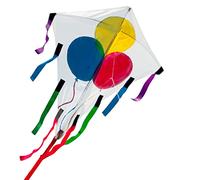 CIM Single line kites - creative kite - do it yourself set - 25x28 inch - incl. kite line and kite tails