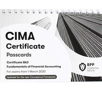 CIMA BA3 Fundamentals of Financial Accounting : Passcards