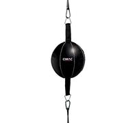 Cimac Double End Boxing Speed Ball Leather Grain Vinyl Training Punching Floor To Ceiling Bag