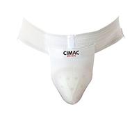 CIMAC Groin Guard - Junior Size (66 to 79cm) - Martial Arts Groin Protectors, Elasticated Material with Reinforced Removable Cup, for MMA, Boxing, Muay Thai, Kickboxing, Karate, & Other Contact Sports