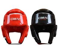 Cimac Martial Arts Taekwondo Dipped Foam Head Guard Kick Boxing, Taekwondo Martial Arts (Black, Large)