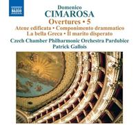 Cimarosa / Czech Cha - Domenico Cimarosa: Overtures, Vol. 5 [New CD]