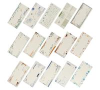 CIMAXIC 1 Box Sticker Note Pad 1 Box Paper Reminder Portable Decorative Notes Pad for Students for Record Information and Border Decoration the Account