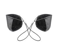 CIMAXIC 1 Pair Driving Shoe Heel Cushions Adjustable Size Anti-wear Shoe Guard Polyester Plastic Elastic String for Long Distance Driving Unisex Use