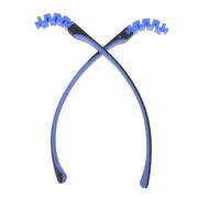 CIMAXIC 1 Pair Replacement Temples for Spectacle Frame Glasses, Silicone Eyewear Legs Widened Thickened Ear Hook Area, Blue, Prevents Vision Issues and Ear, for Outdoor Activities