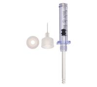 CIMAXIC 1 Set Ampoule Extractor Tool, 0.3ml Luer Lock Syringes Without Needle - Spa Facial Infusion Tip Adapter Silicone Gasket for Beauty Salon Atomizer Parts