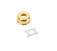 CIMAXIC 1 Set Electric Guitar Bass Jack Socket Gasket Gt39 Plate Glossy Finish Perfect Upgrade