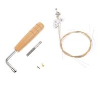 CIMAXIC 1 Set Lyre Harp Tuning Strings Professional Replacement Parts Metal Pegs Strings