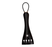 CIMAXIC 1 Set String Violin Tailpiece Instruments Electric Violins Violin Pegs Lining Small Violin Cello Stand Violin Replacement Tuner Harp Tailpiece Bow Hooks Ukulele Musical Ebony Black