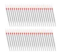 CIMAXIC 100pcs Heat Erasable Fabric Marking Pens Refills High-Temperature Disappearing Ink Refills Silver Precise Marking Versatile Fabric Compatibility for Sewing and Embroidery