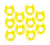 CIMAXIC 10pcs Emergency Stop Button Protective Cover Industrial Switch Guard Safety Shield for Stop Switch Button Protection