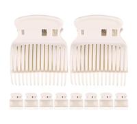 CIMAXIC 10pcs Hot Curler Claw Clips: High Temperature Resistant Hair Clips for Making Wavy Curls - Easy Operation Rollers Grip for Hair Styling - Salon Hairdresser Supplies