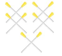 CIMAXIC 10pcs Triangle Iron Mallets for Percussion Hammers for Music Education and Rhythm Practice