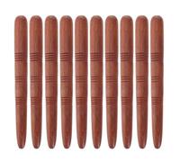 CIMAXIC 10pcs Wood Acupoint Massage Pen - Wood Therapy Massage Stick - Manual Trigger Point Release Tool for Hand Feet Back Facial Body Muscle Relaxation