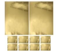 CIMAXIC 10sheets Gold Metallic Paper Glittery Mirror Cardstock for Crafting Scrapbooking DIY S Handmade Paper for Cutting Bending Shaping Creative Hobbyists