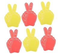 CIMAXIC 12 Pack Finger Cots Sports Game Cheer Props Team for Football Cheerleading Supplies
