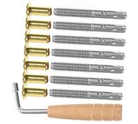 CIMAXIC 1set Lyre Harp Tuning Pins Strings Set of Turn Pins for Lyre Replacement Accessory Kit