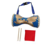 CIMAXIC 1set Traditional Chinese Waist Drum Portable Hand Drum Strap for Fitness Performance