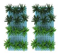 CIMAXIC 2 Boxes Sand Table Adornments Military Simulation Vegetation Model Micro Landscape DIY Materials for Construction Model Sand Table Gardening