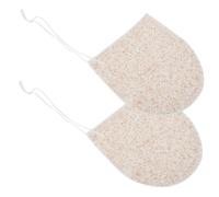 CIMAXIC 2 Pcs Face Cleansing Glove Facial Sponge 3.5x5x1 Inch Fine Texture Remove Dead Skin Suitable for Family and Travel Use for Most People