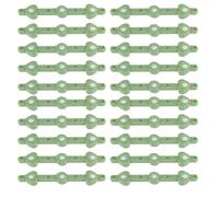 CIMAXIC 20 Pairs Small Floral Magnet Brooches for Wedding Boutonniere Fixator DIY Corsage Pins Magnetic Brooch Holder for Bride Groom Clothes Accessories