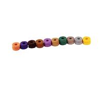 CIMAXIC 20 Pcs Colorful Felt Washers for Cymbals Drum Pad Accessories Sturdy Felt Cymbal Stand Pads for Drumming Practice