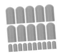 CIMAXIC 20pcs Drumstick Caps Silicone Drum Mute Tips Practice Drumstick Covers Electronic Drum Accessories Noiseless Drumming Caps