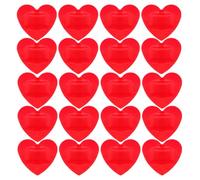 CIMAXIC 20pcs Heart Shaped Valentine Patches, Breathable Pe Bandages with Snug and Secure Fit, Promotes Faster Skin Healing, Cute and Stylish Cartoon Heart Bandages for Everyday Care