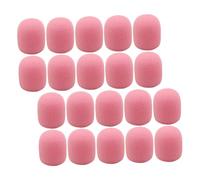 CIMAXIC 20pcs Microphone Sponge Covers Windscreen Pop Filter Quality for Professional Singers Users