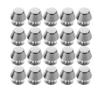 CIMAXIC 20pcs Purse Hardware: Purse Feet - 10mm Luggage Feet Pads Zinc Alloy Bag Nails - Replacement Rivets Hardware for Suitcase DIY Bag Making Projects