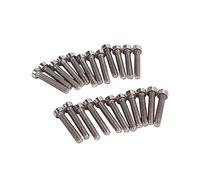 CIMAXIC 24 Pack Y07 Guitar Mounting Screws Fixed Height Easy Fit for Guitar Assembly